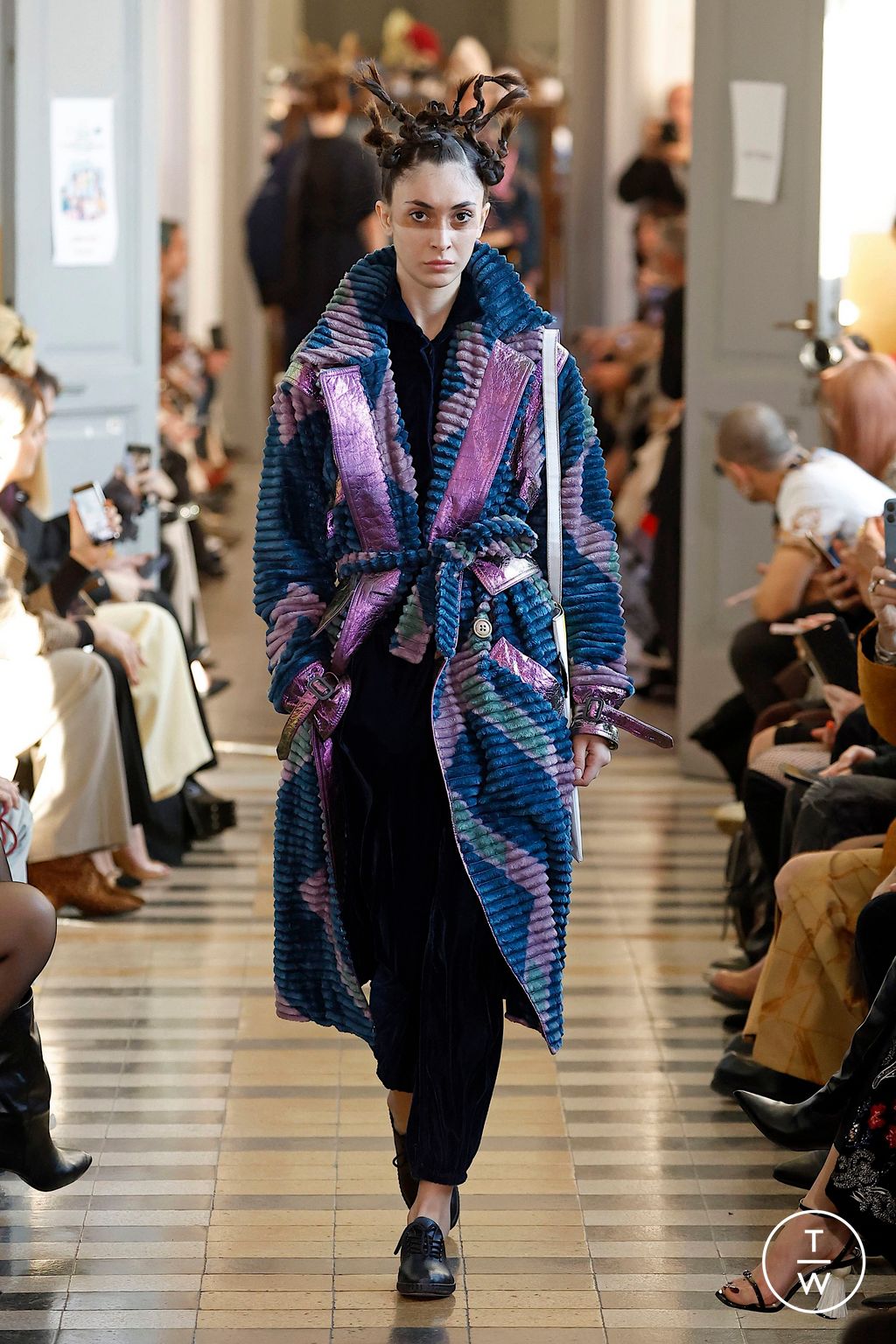 Fashion Week Milan Fall/Winter 2025 look 25 from the Francesca Liberatore collection womenswear