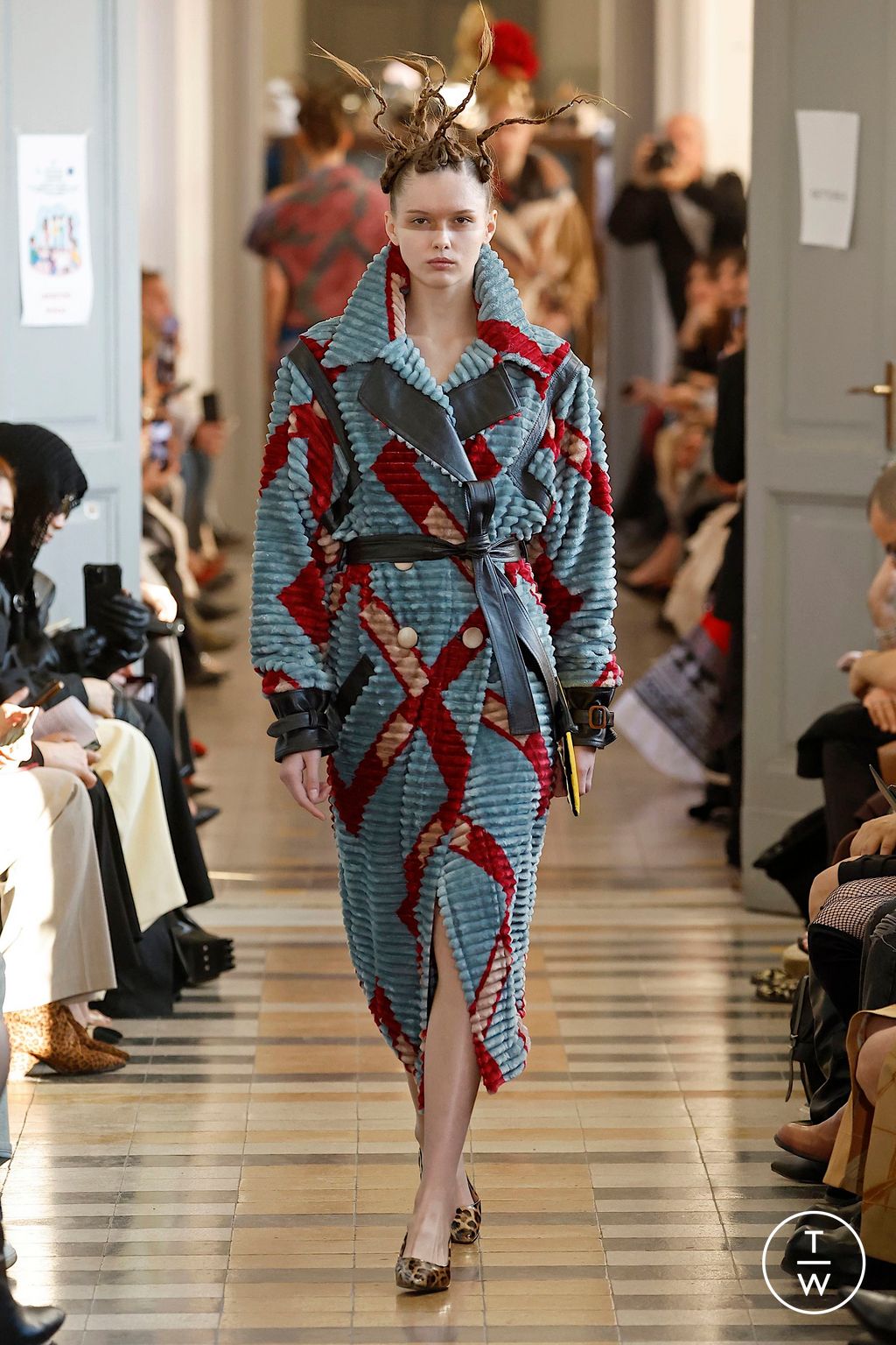 Fashion Week Milan Fall/Winter 2025 look 32 from the Francesca Liberatore collection womenswear
