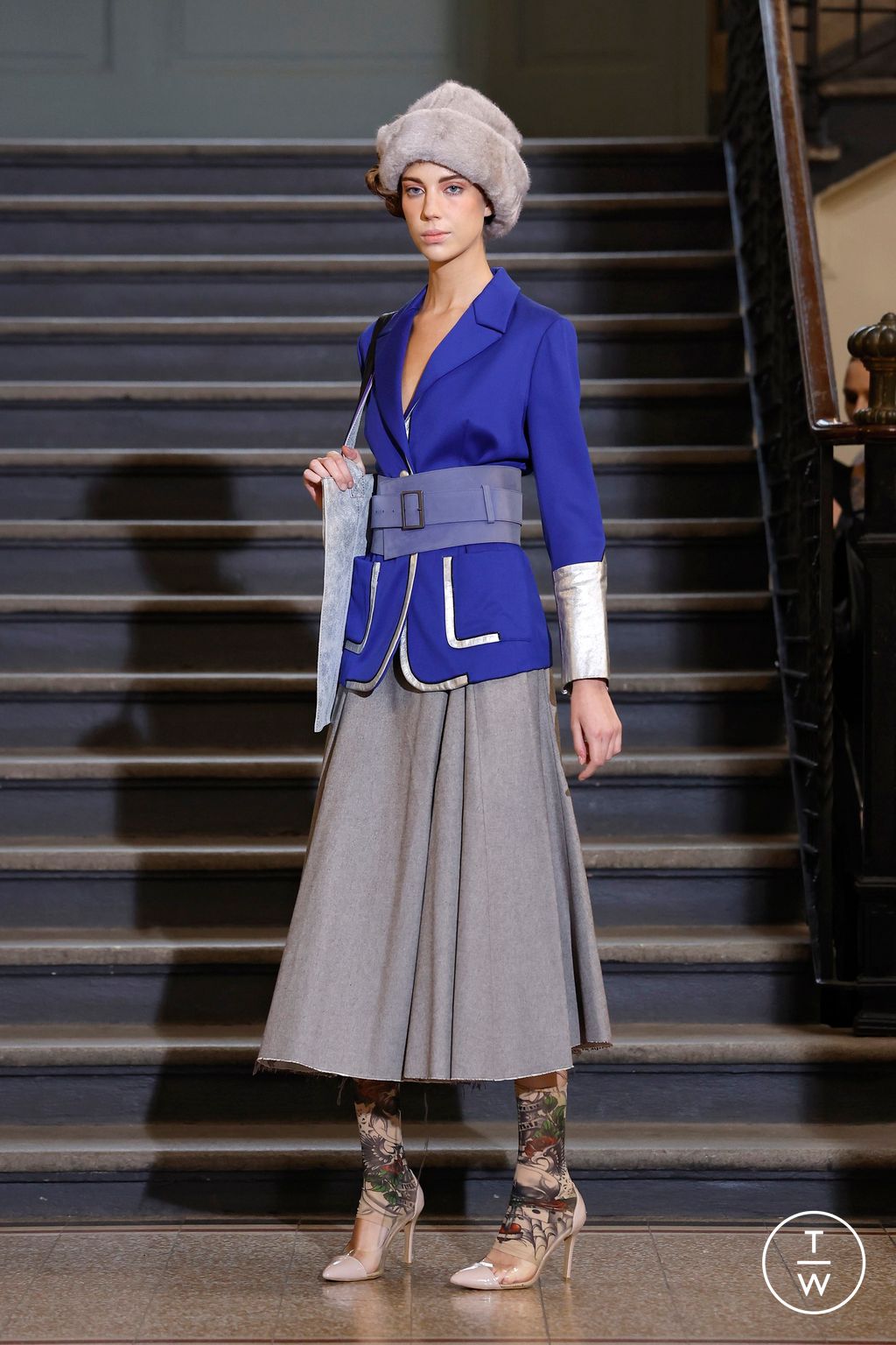 Fashion Week Milan Fall/Winter 2026 look 5 from the Francesca Liberatore collection womenswear