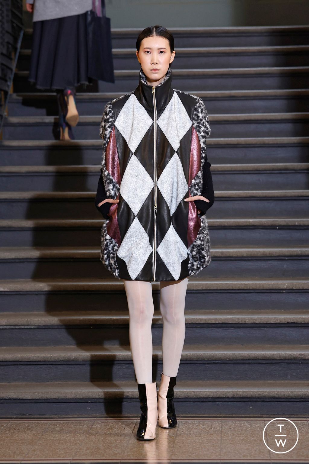 Fashion Week Milan Fall/Winter 2026 look 7 from the Francesca Liberatore collection womenswear