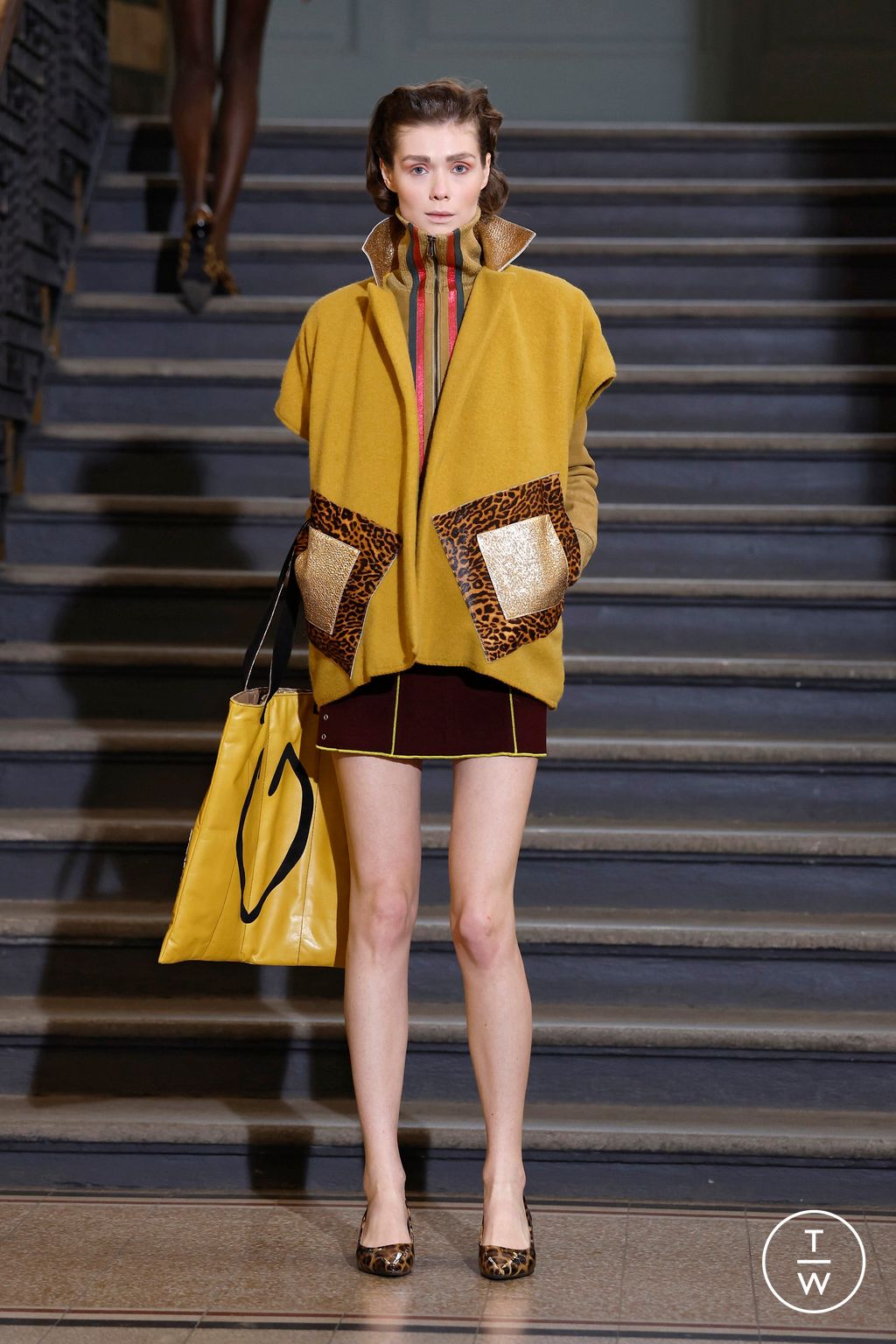 Fashion Week Milan Fall/Winter 2026 look 20 from the Francesca Liberatore collection womenswear