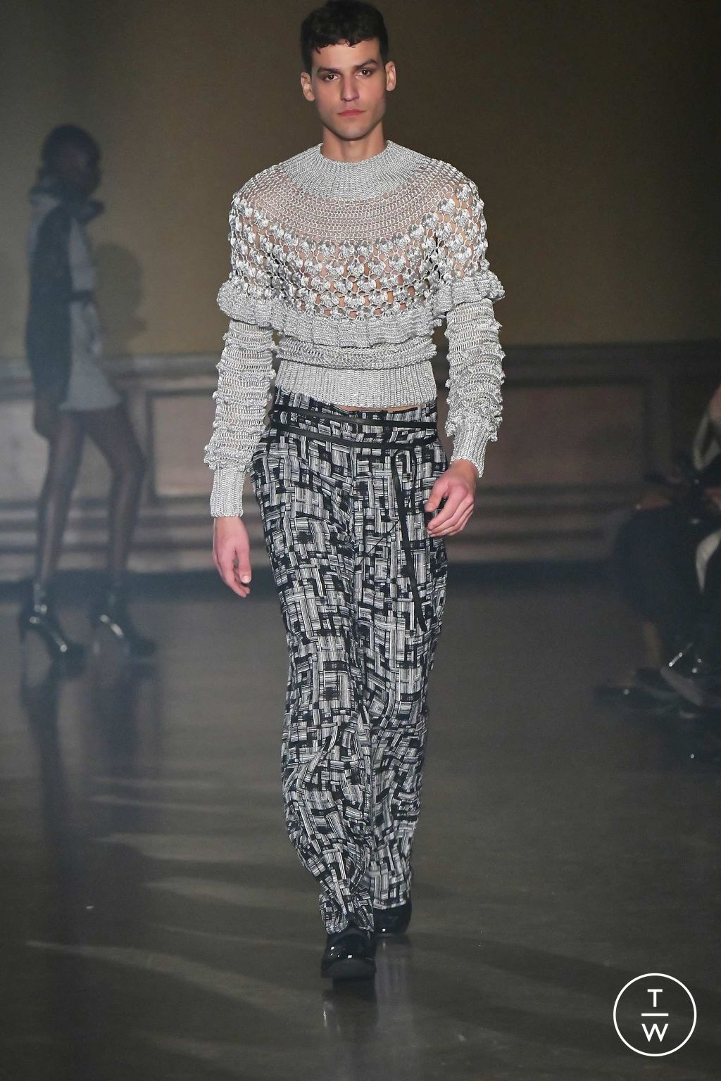 Fashion Week New York Fall/Winter 2023 look 25 from the Frederick Anderson collection womenswear