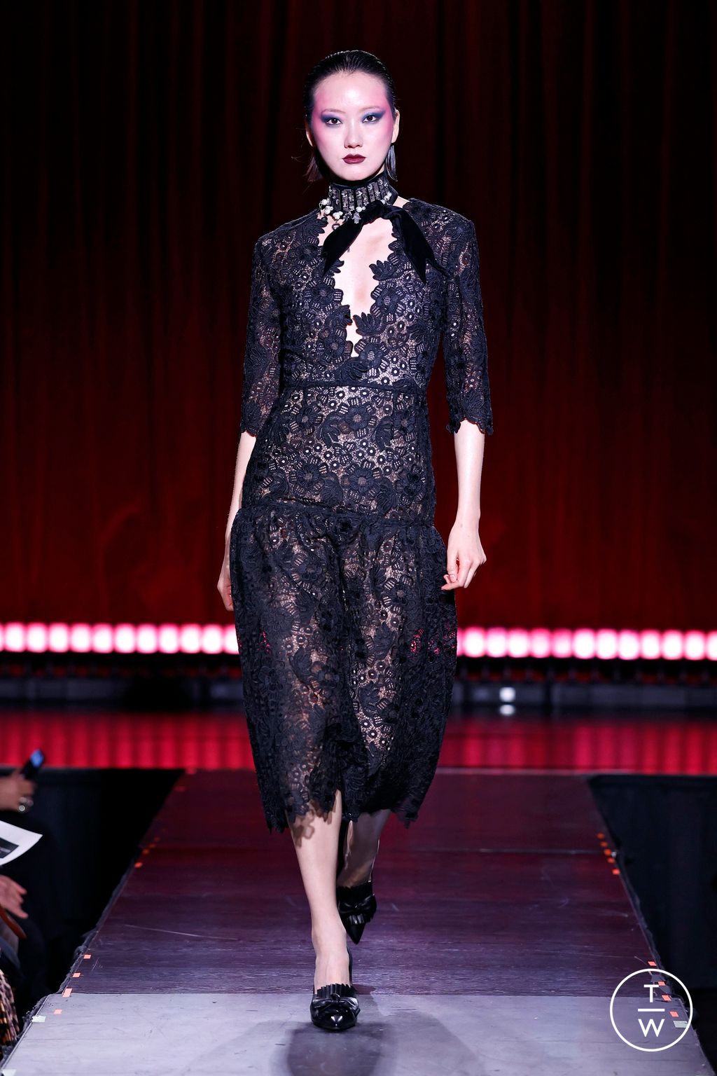 Fashion Week New York Fall/Winter 2025 look 10 from the Frederick Anderson collection womenswear