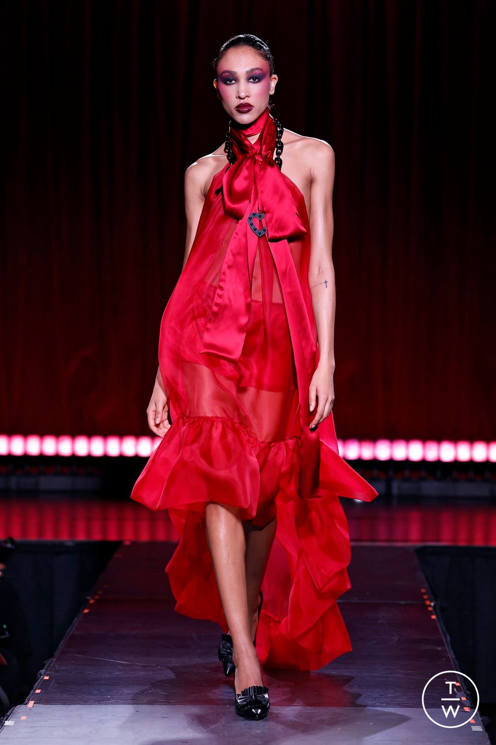 Fashion Week New York Fall/Winter 2025 look 41 from the Frederick Anderson collection womenswear