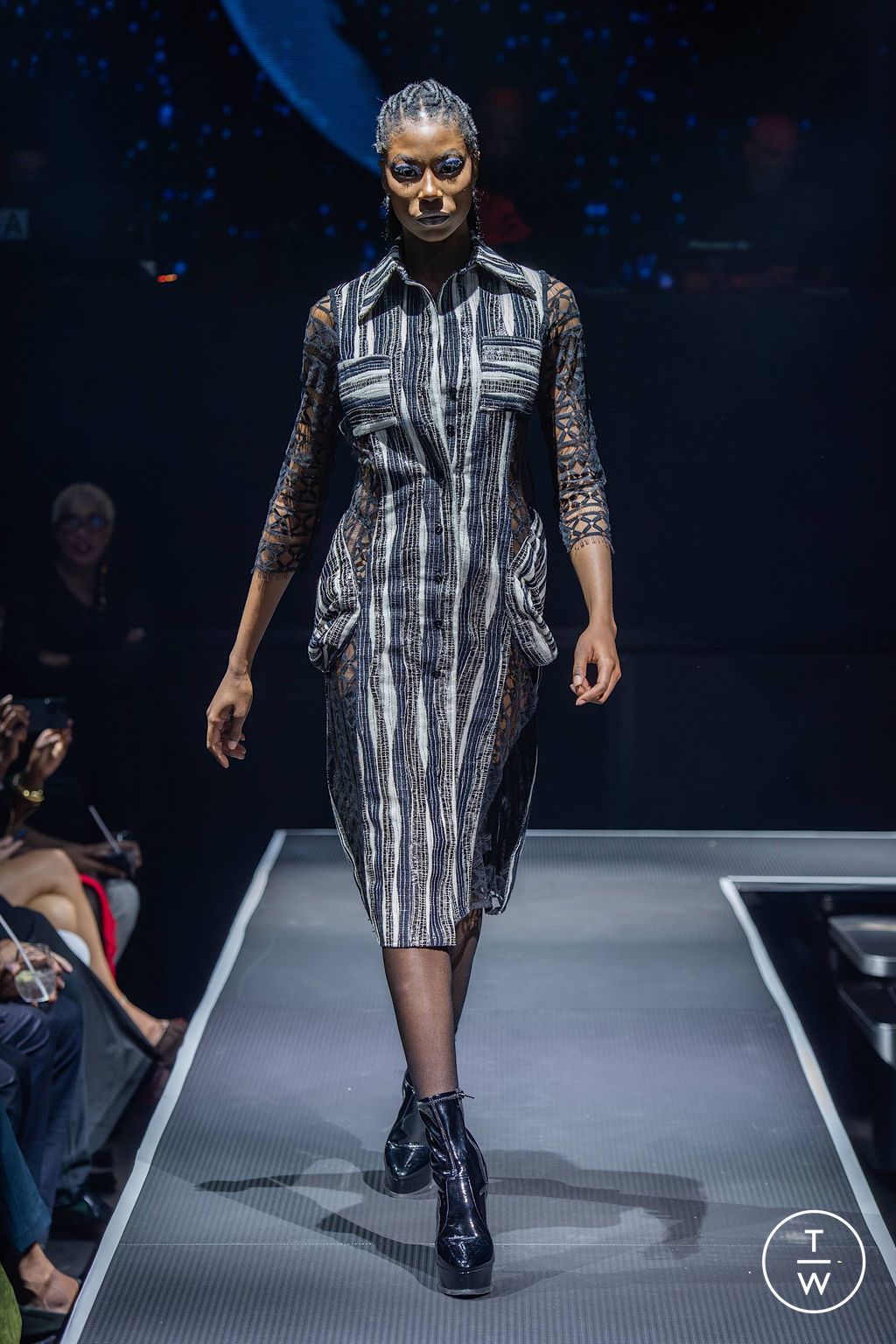 Fashion Week New York Resort 2024 look 7 de la collection Frederick Anderson womenswear