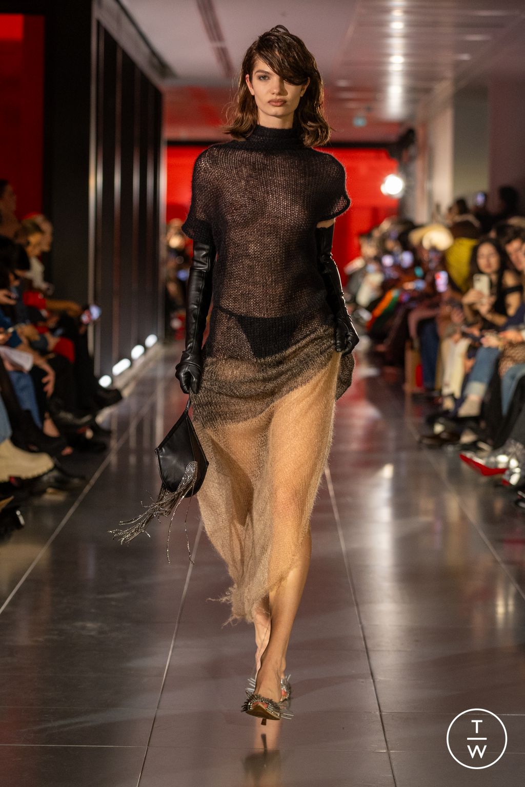Fashion Week London Fall/Winter 2024 look 13 de la collection Frolov womenswear
