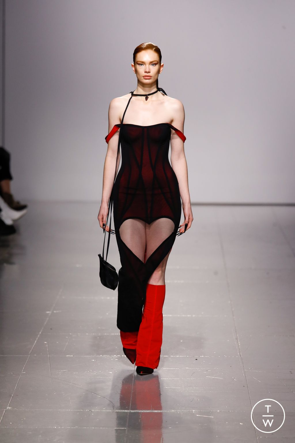Fashion Week London Fall/Winter 2023 look 12 from the Frolov collection 女装