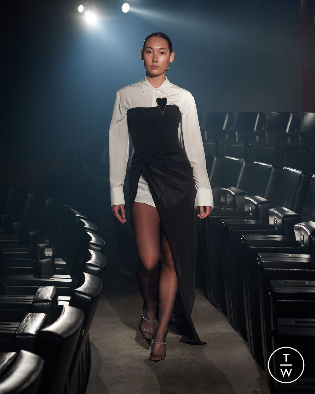 Fashion Week London Spring/Summer 2024 look 10 from the Frolov collection 女装