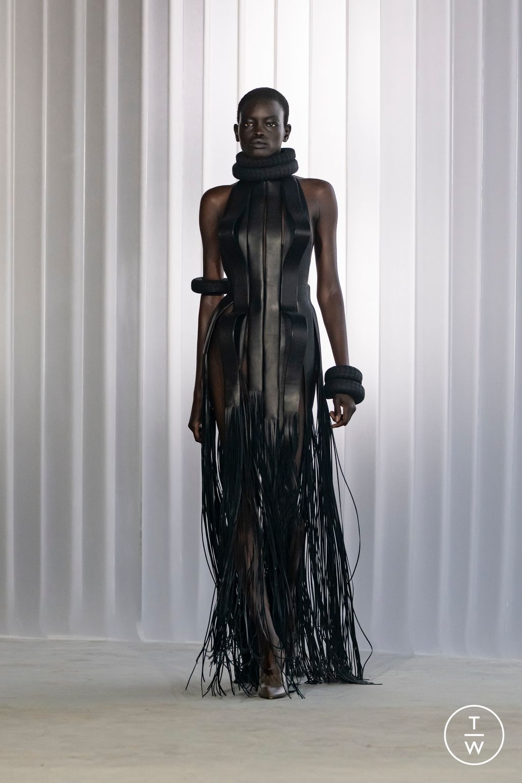 Fashion Week Paris Fall/Winter 2026 look 31 from the Jean Paul Gaultier collection 女装