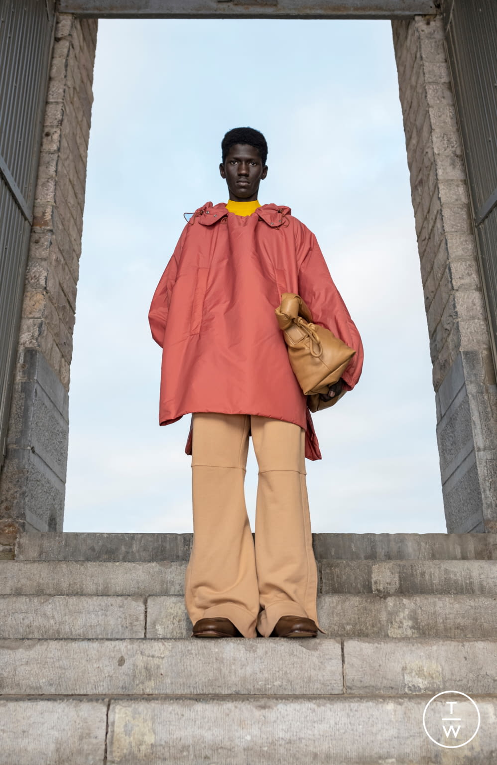 Fashion Week Paris Fall/Winter 2021 look 25 from the Dries Van Noten collection menswear