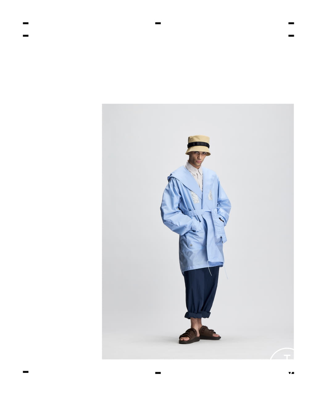 Fashion Week Paris Spring/Summer 2022 look 17 de la collection Fumito Gandryu menswear