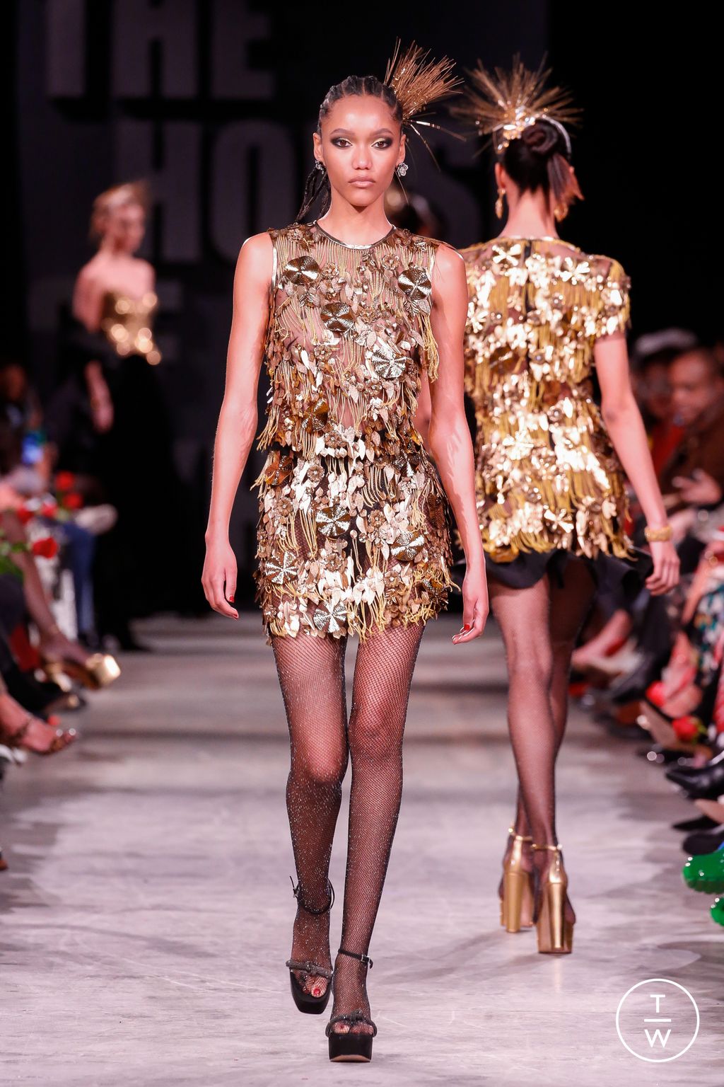 Fashion Week New York Fall/Winter 2023 look 3 from the Naeem Khan collection 女装