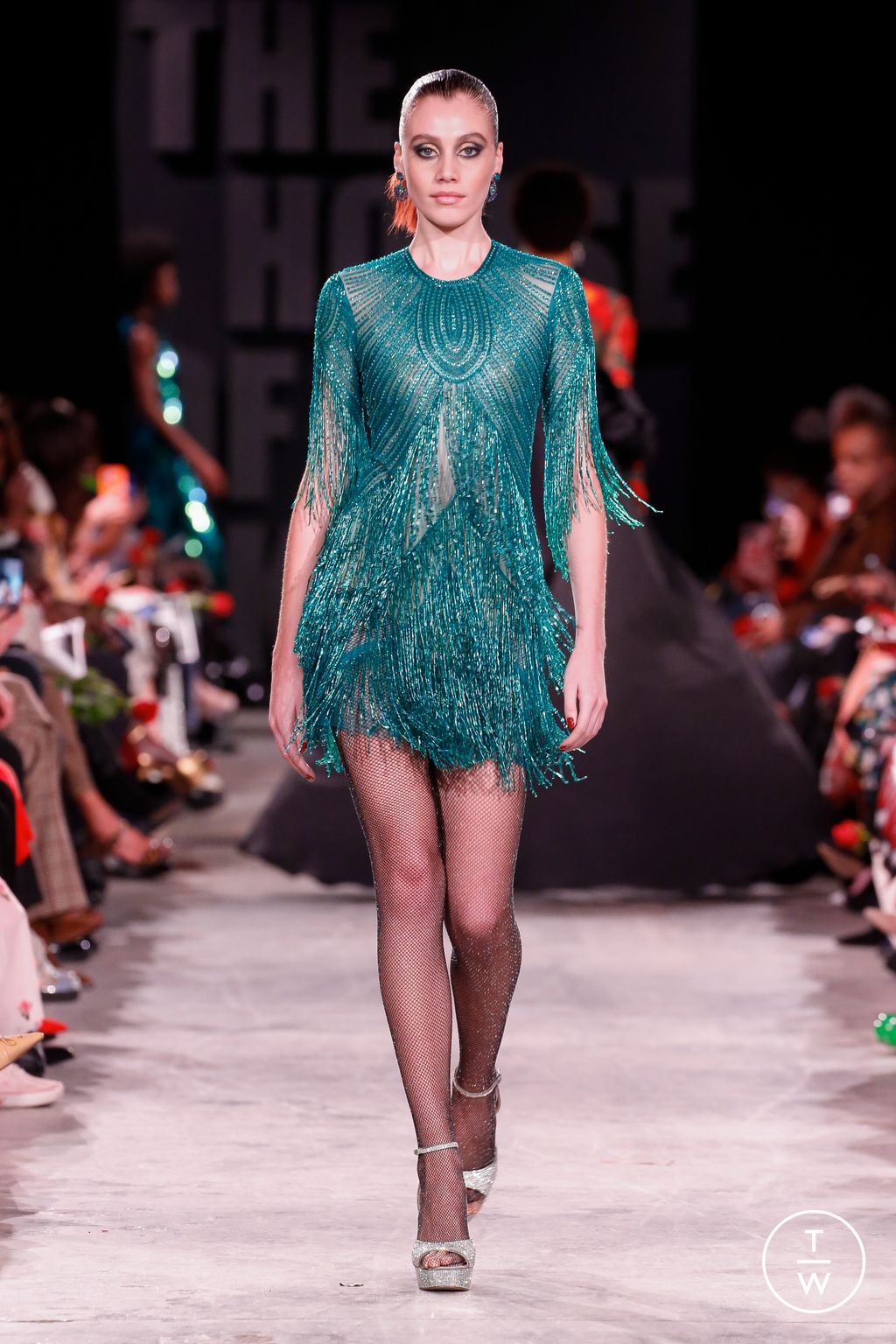 Fashion Week New York Fall/Winter 2023 look 26 from the Naeem Khan collection womenswear
