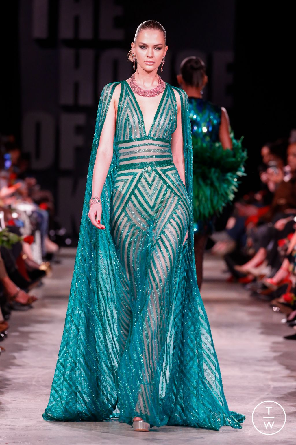 Fashion Week New York Fall/Winter 2023 look 29 de la collection Naeem Khan womenswear