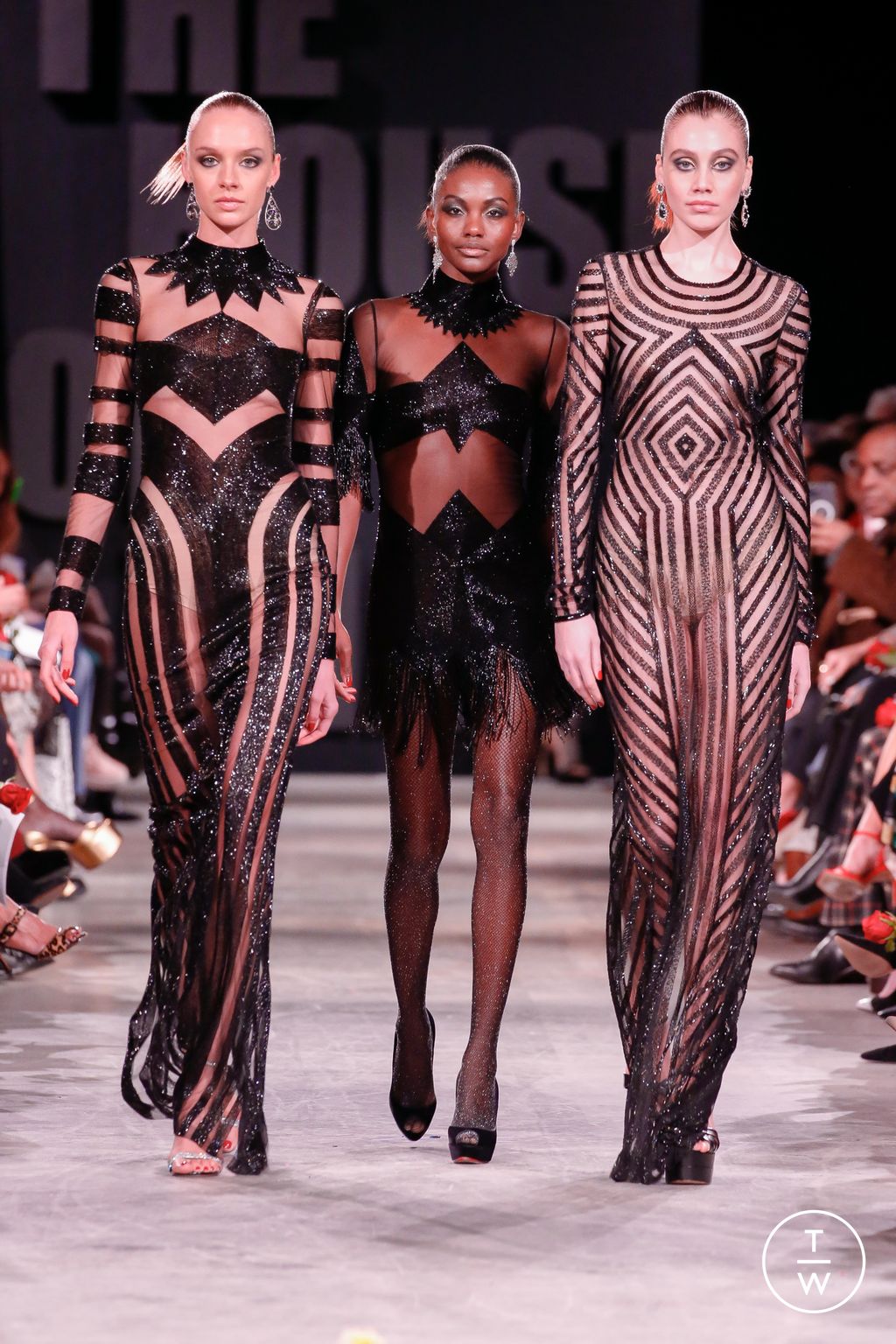Fashion Week New York Fall/Winter 2023 look 39 from the Naeem Khan collection womenswear
