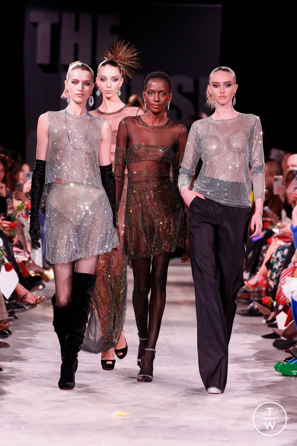 Fashion Week New York Fall/Winter 2023 look 40 from the Naeem Khan collection 女装