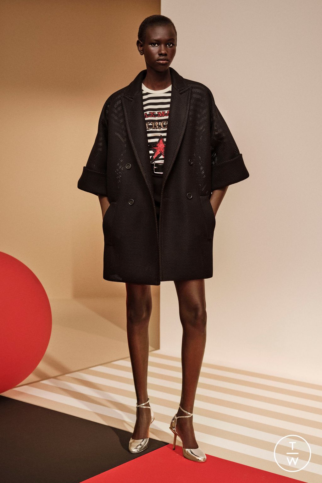 Fashion Week Milan Pre-Fall 2024 look 4 de la collection Max Mara womenswear