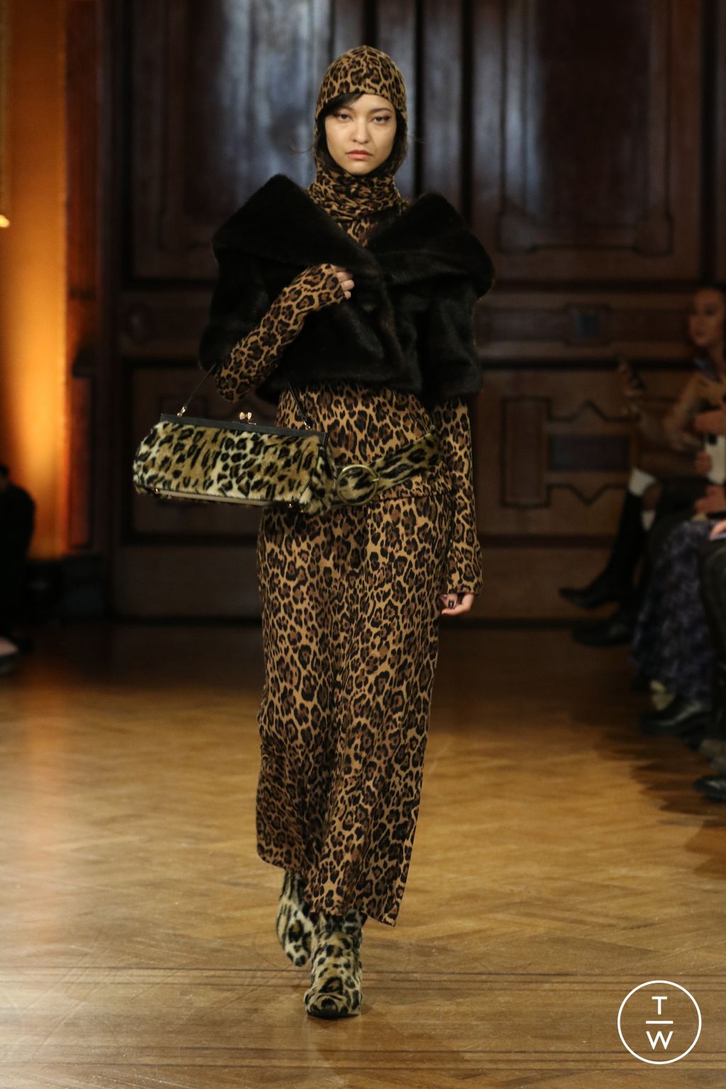 Fashion Week New York Fall/Winter 2026 look 7 de la collection Anna Sui womenswear