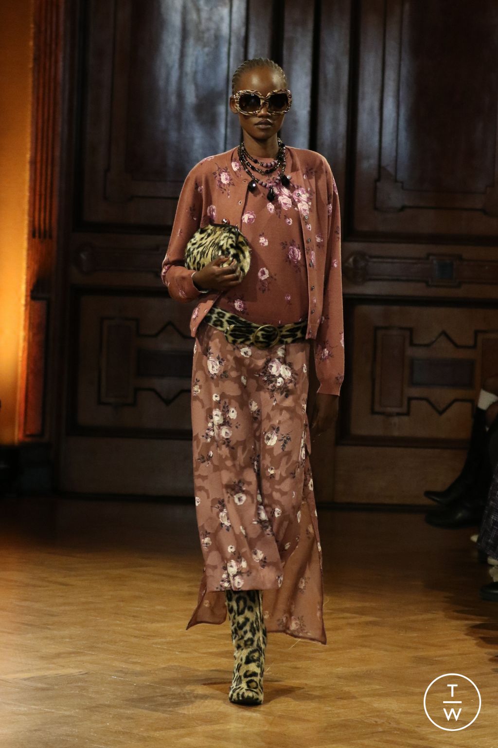 Fashion Week New York Fall/Winter 2026 look 27 from the Anna Sui collection womenswear