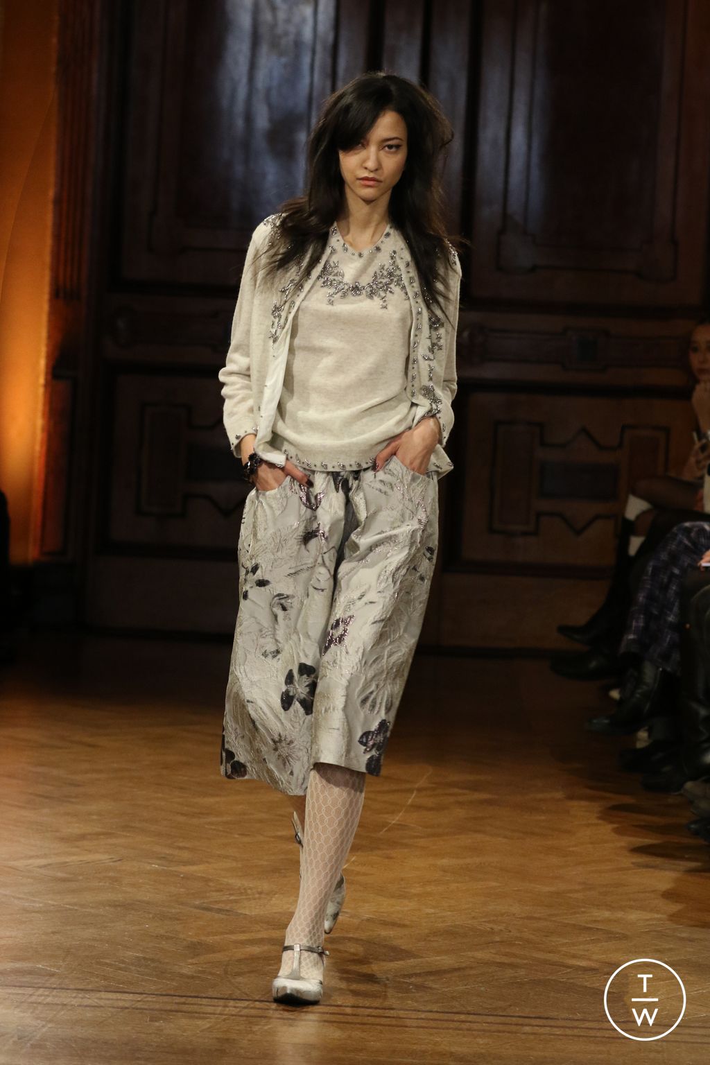 Fashion Week New York Fall/Winter 2026 look 33 de la collection Anna Sui womenswear