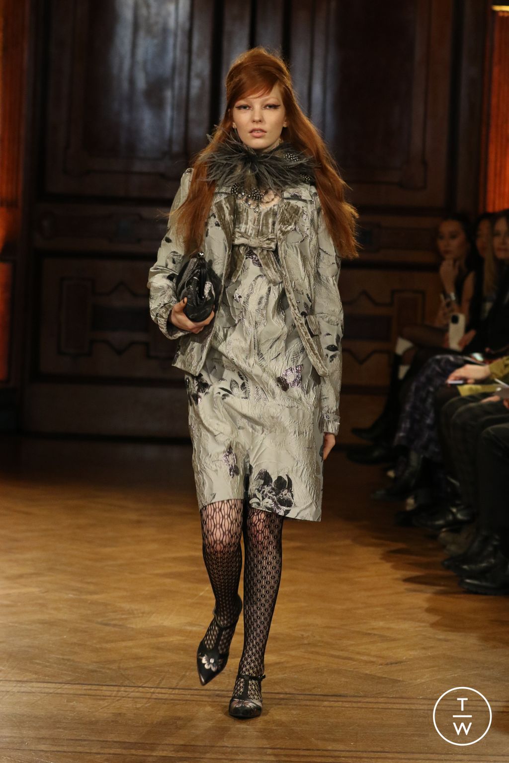 Fashion Week New York Fall/Winter 2026 look 34 de la collection Anna Sui womenswear