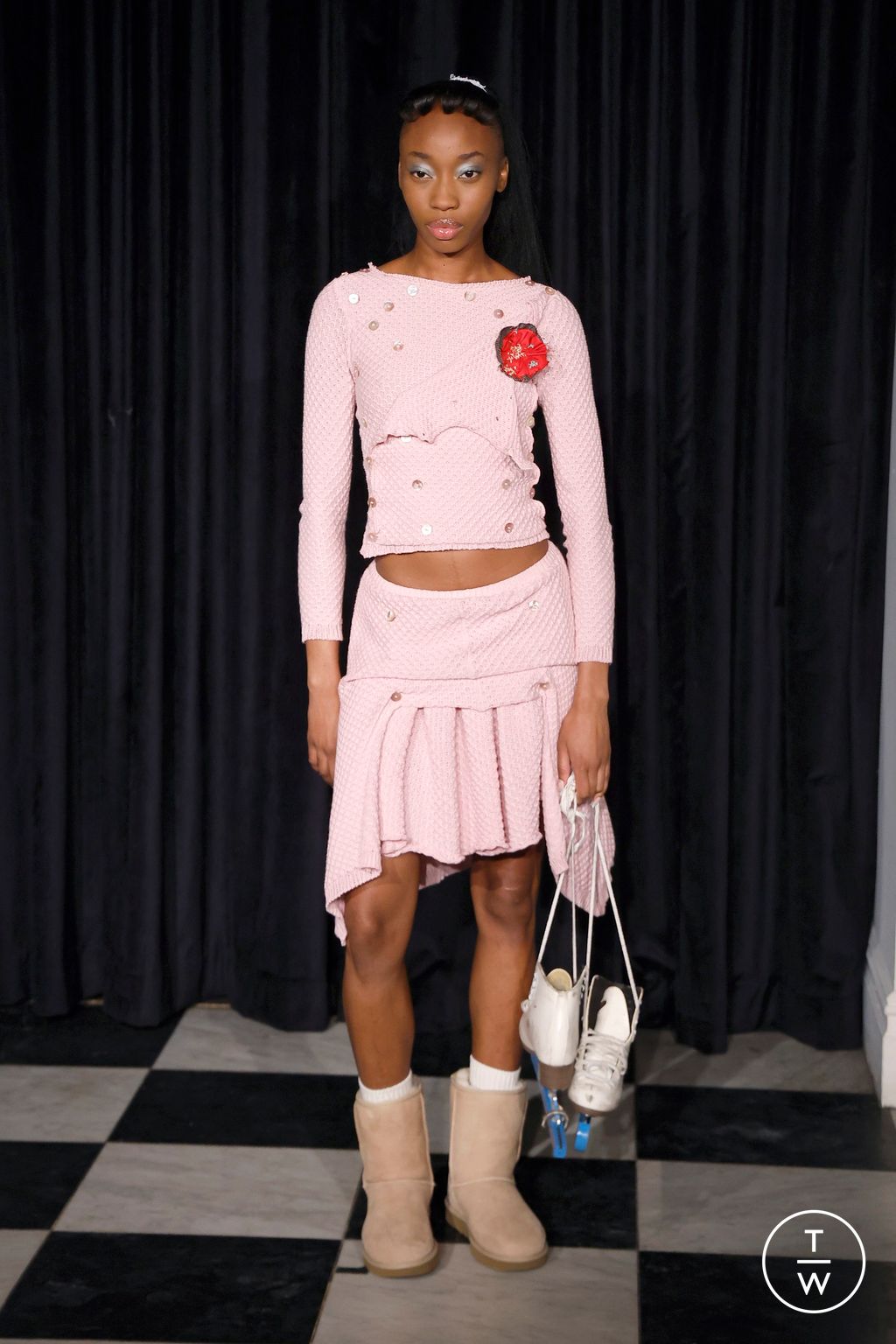 Fashion Week New York Fall/Winter 2026 look 9 from the Gabe Gordon collection 女装