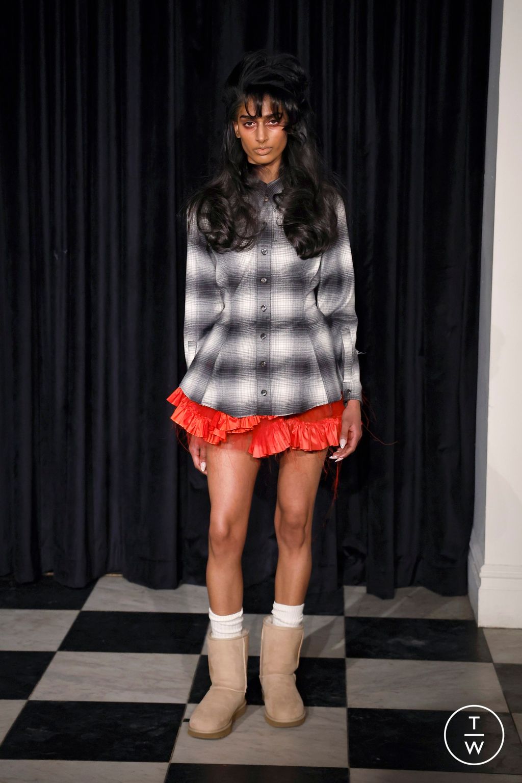 Fashion Week New York Fall/Winter 2026 look 11 from the Gabe Gordon collection 女装