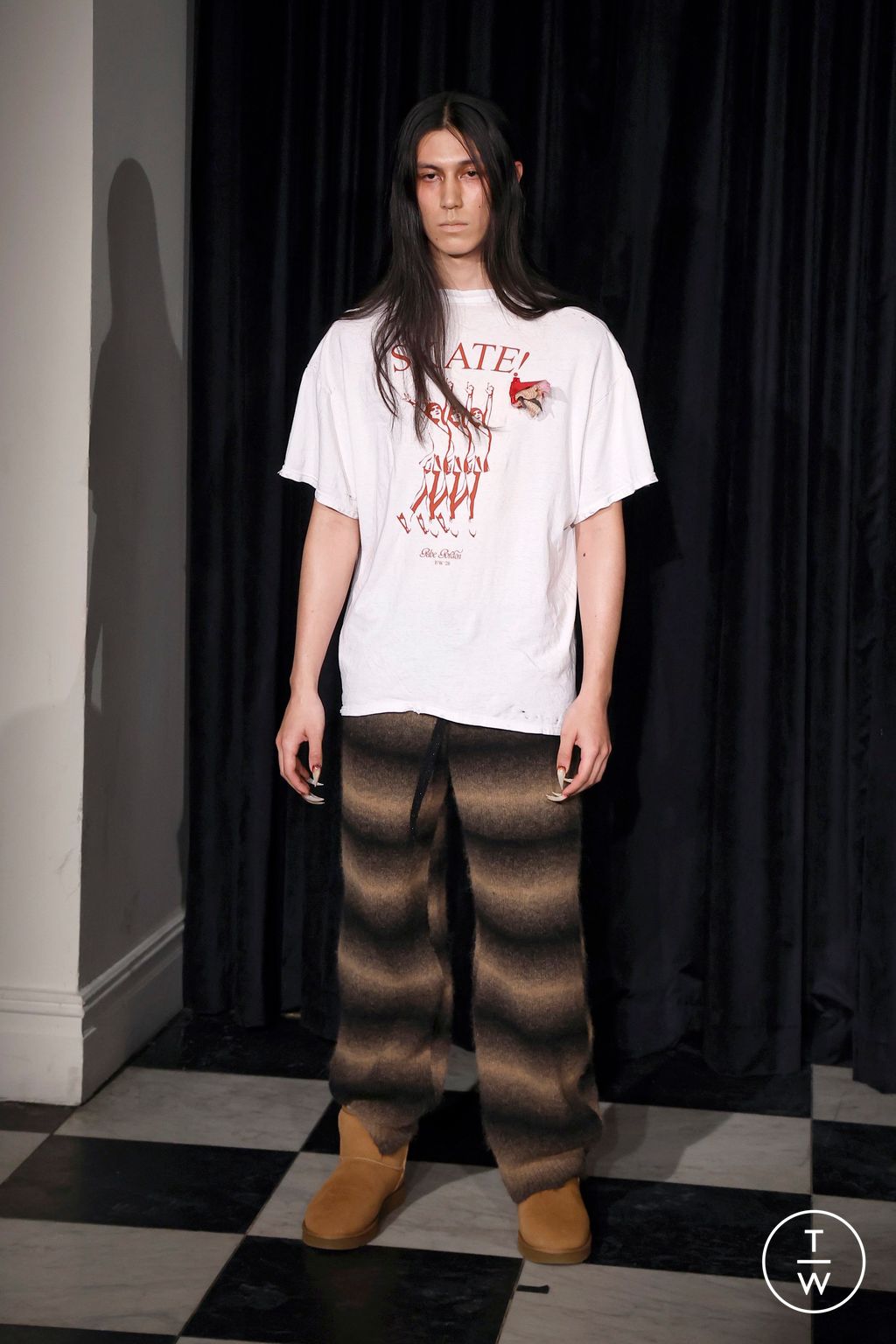 Fashion Week New York Fall/Winter 2026 look 18 from the Gabe Gordon collection 女装