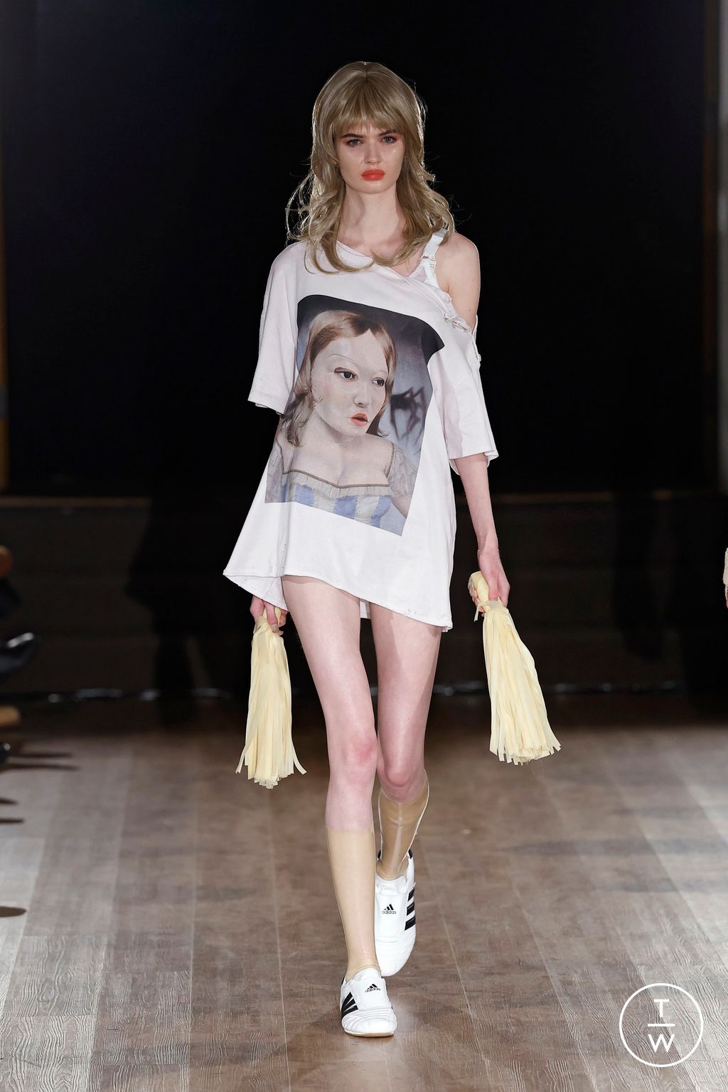 Fashion Week New York Fall/Winter 2025 look 6 from the Gabe Gordon collection womenswear