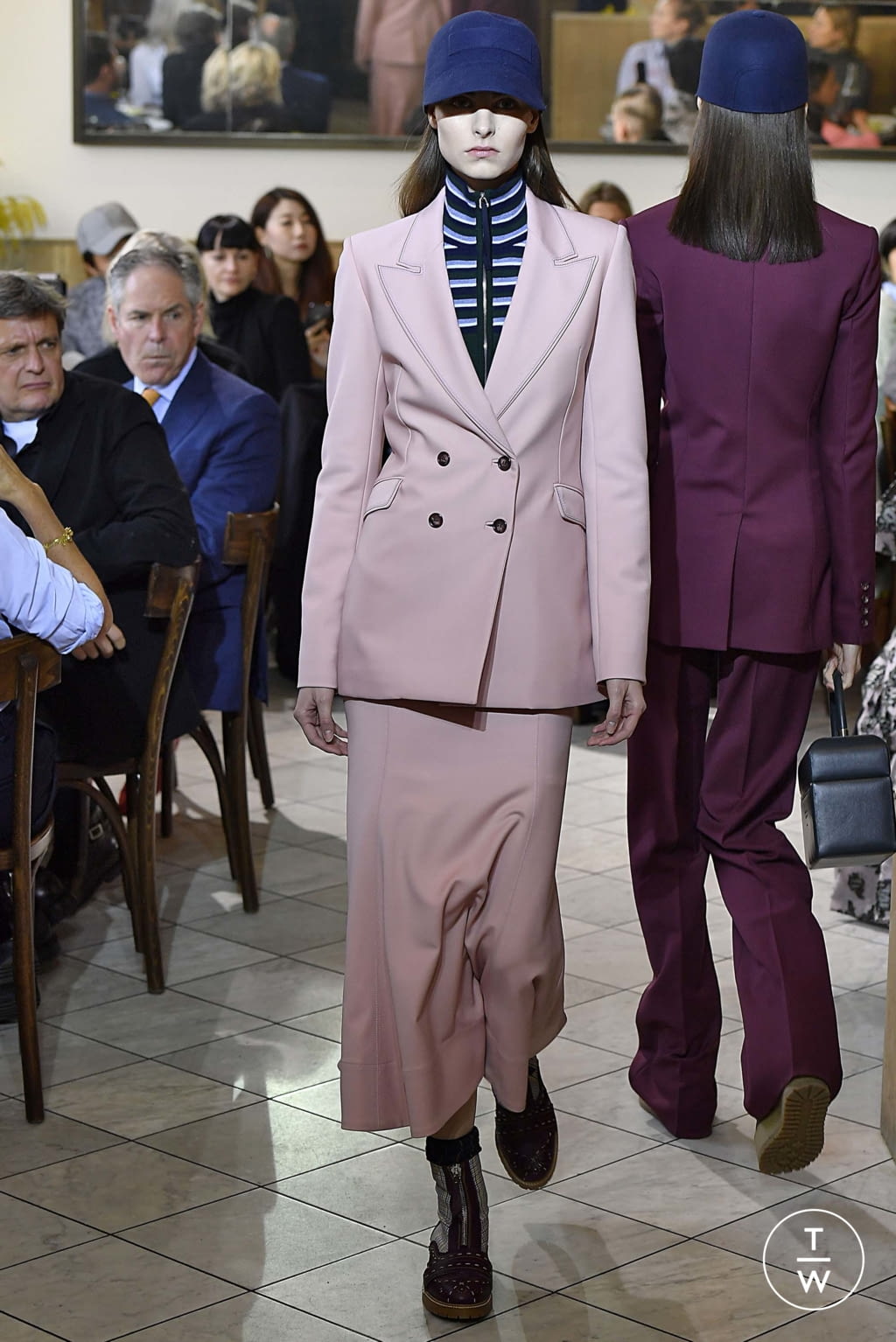 Fashion Week New York Fall/Winter 2018 look 14 from the Gabriela Hearst collection 女装