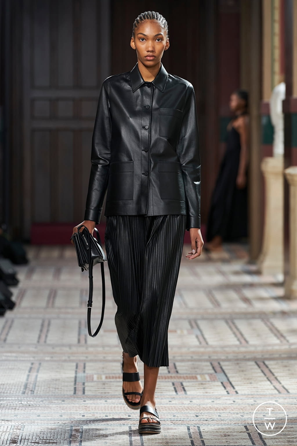 Fashion Week Paris Spring/Summer 2021 look 4 de la collection Gabriela Hearst womenswear