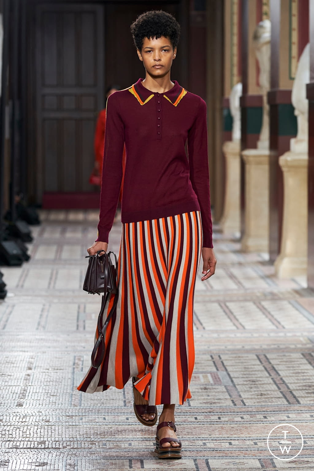 Fashion Week Paris Spring/Summer 2021 look 11 from the Gabriela Hearst collection 女装