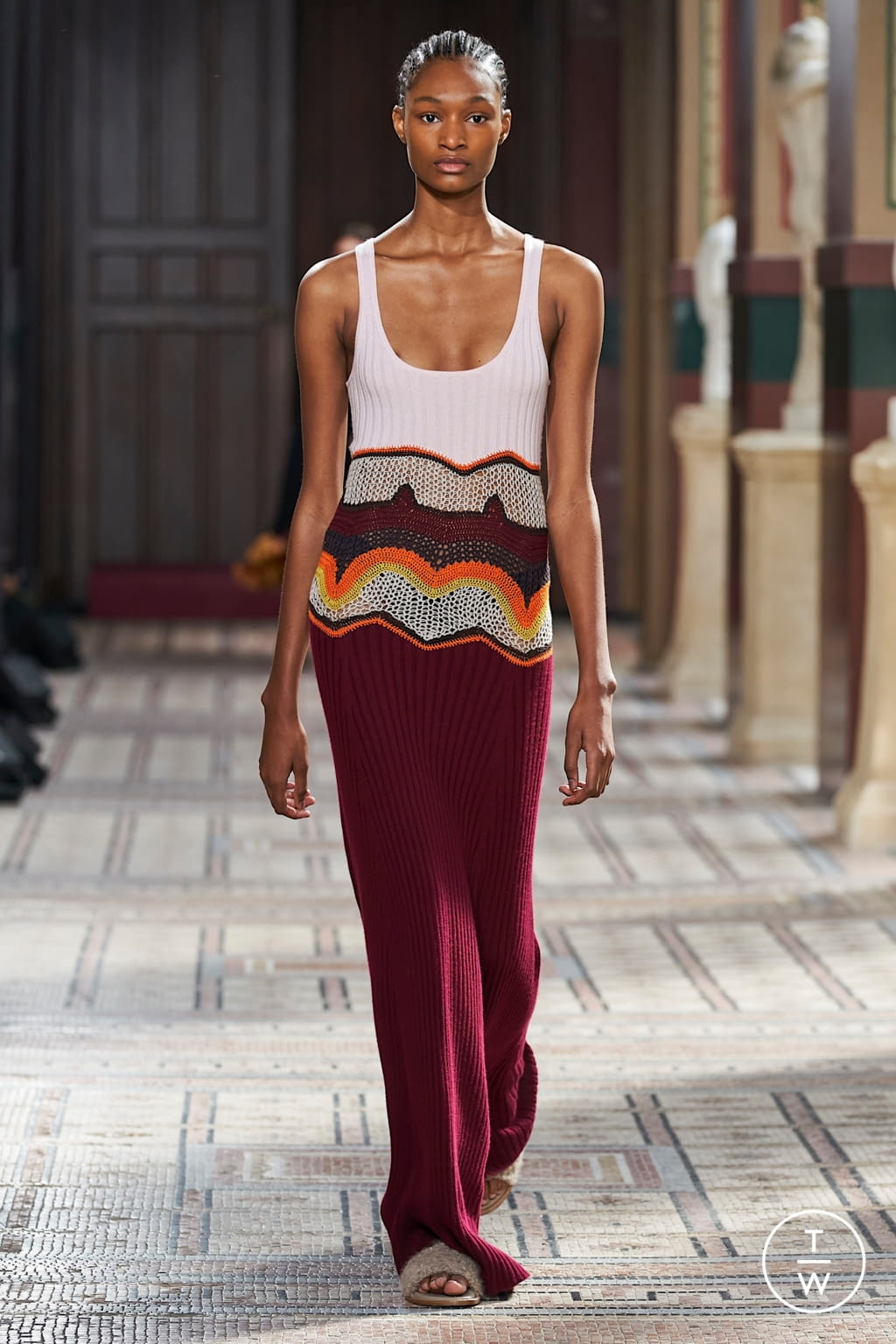 Fashion Week Paris Spring/Summer 2021 look 14 de la collection Gabriela Hearst womenswear