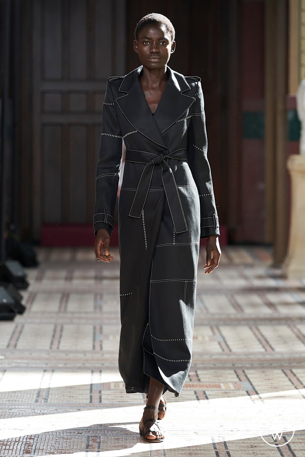 Fashion Week Paris Spring/Summer 2021 look 17 from the Gabriela Hearst collection womenswear