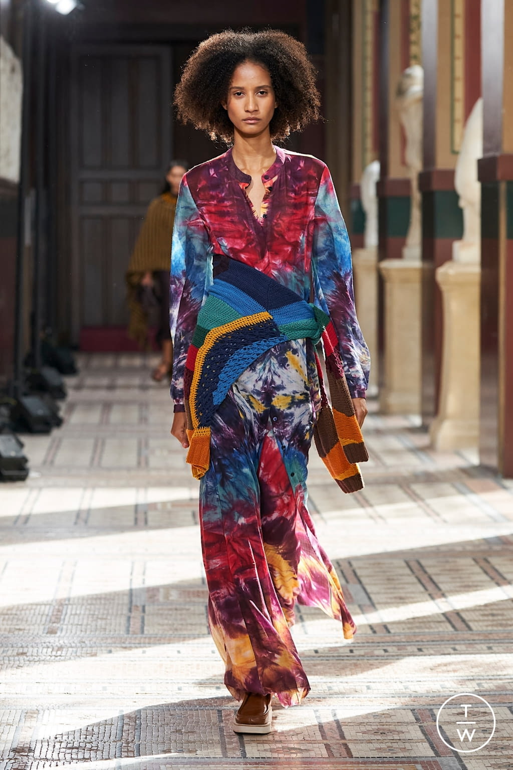 Fashion Week Paris Spring/Summer 2021 look 24 from the Gabriela Hearst collection womenswear