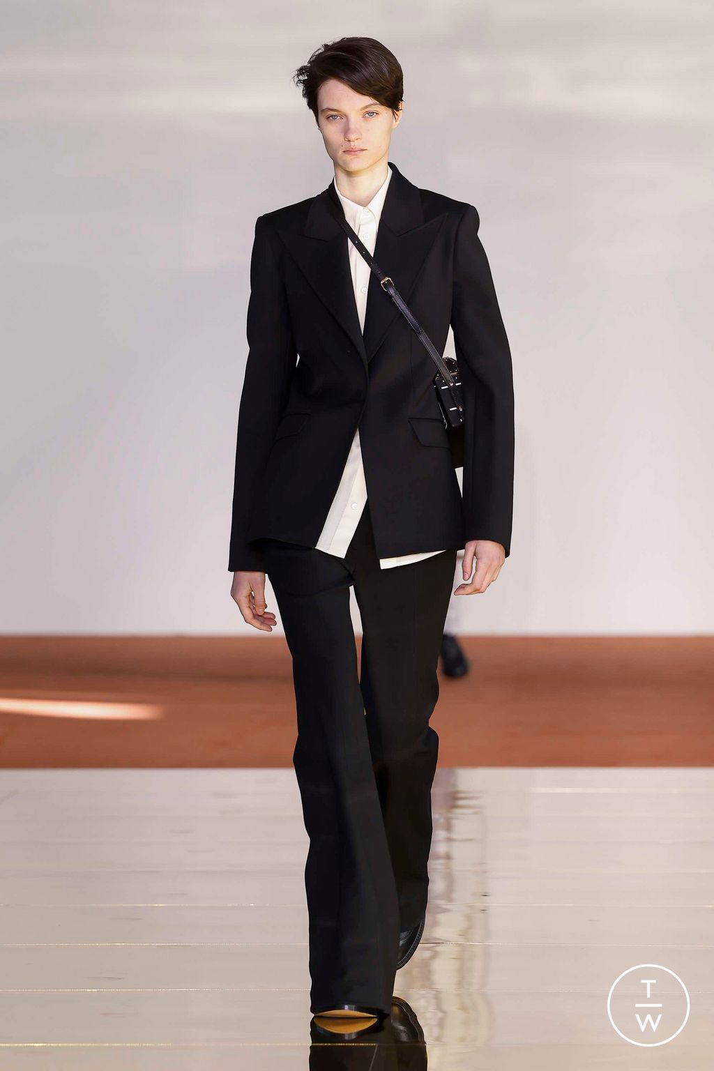 Fashion Week New York Fall/Winter 2023 look 2 from the Gabriela Hearst collection 女装