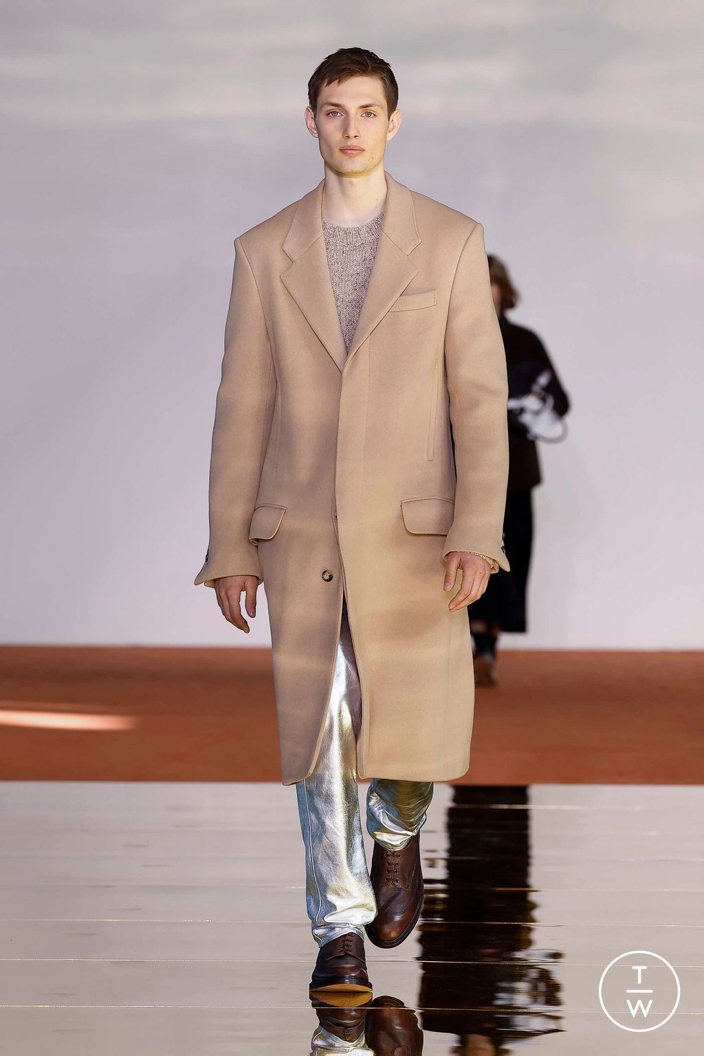 Fashion Week New York Fall/Winter 2023 look 8 from the Gabriela Hearst collection 女装