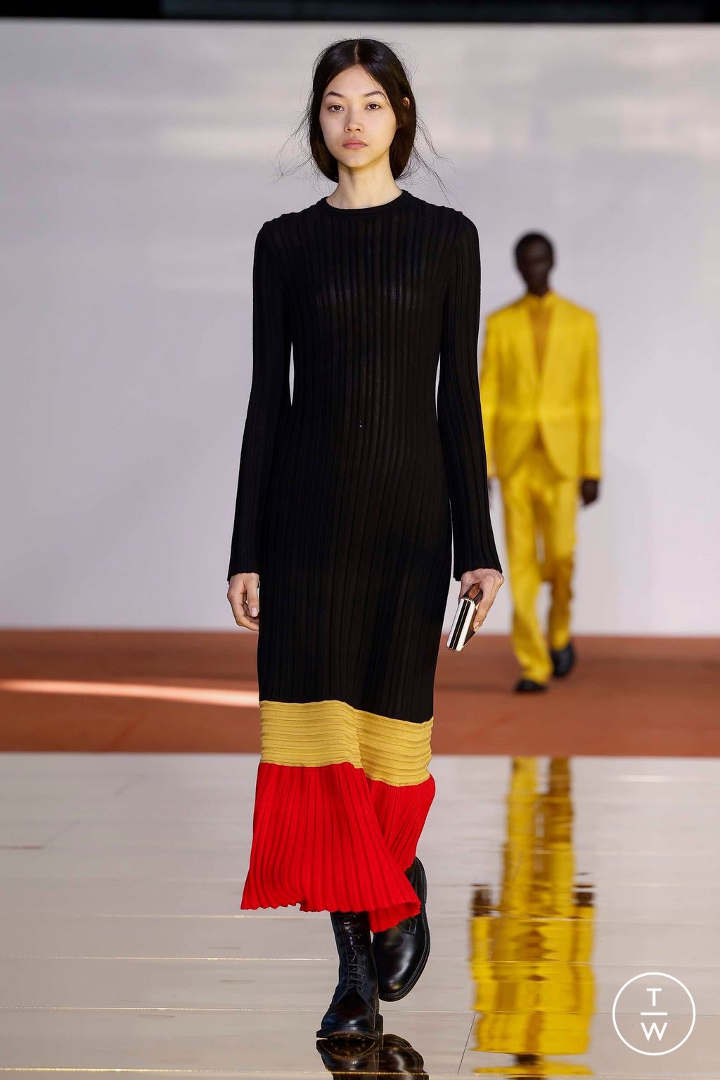 Fashion Week New York Fall/Winter 2023 look 14 de la collection Gabriela Hearst womenswear