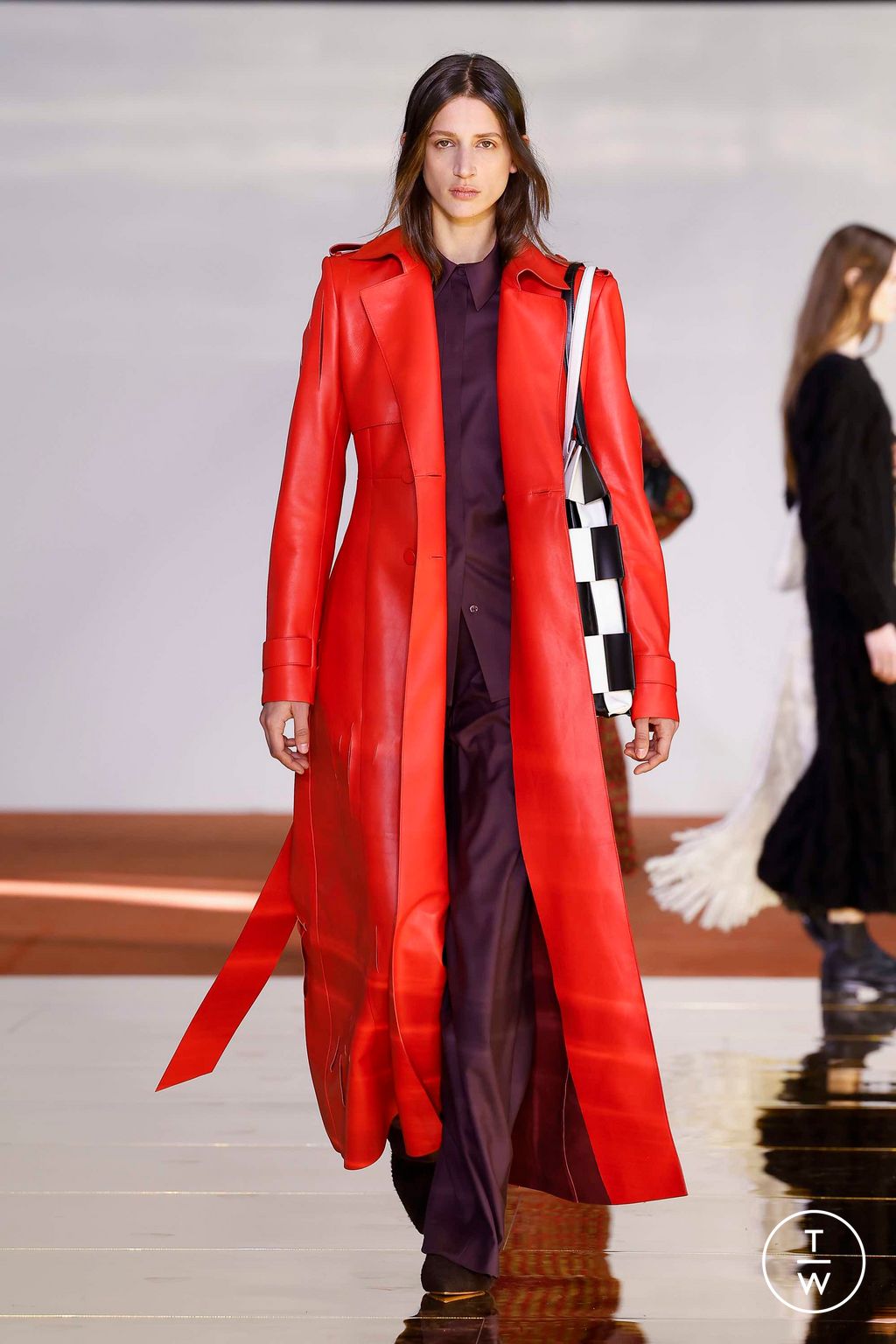 Fashion Week New York Fall/Winter 2023 look 24 from the Gabriela Hearst collection 女装