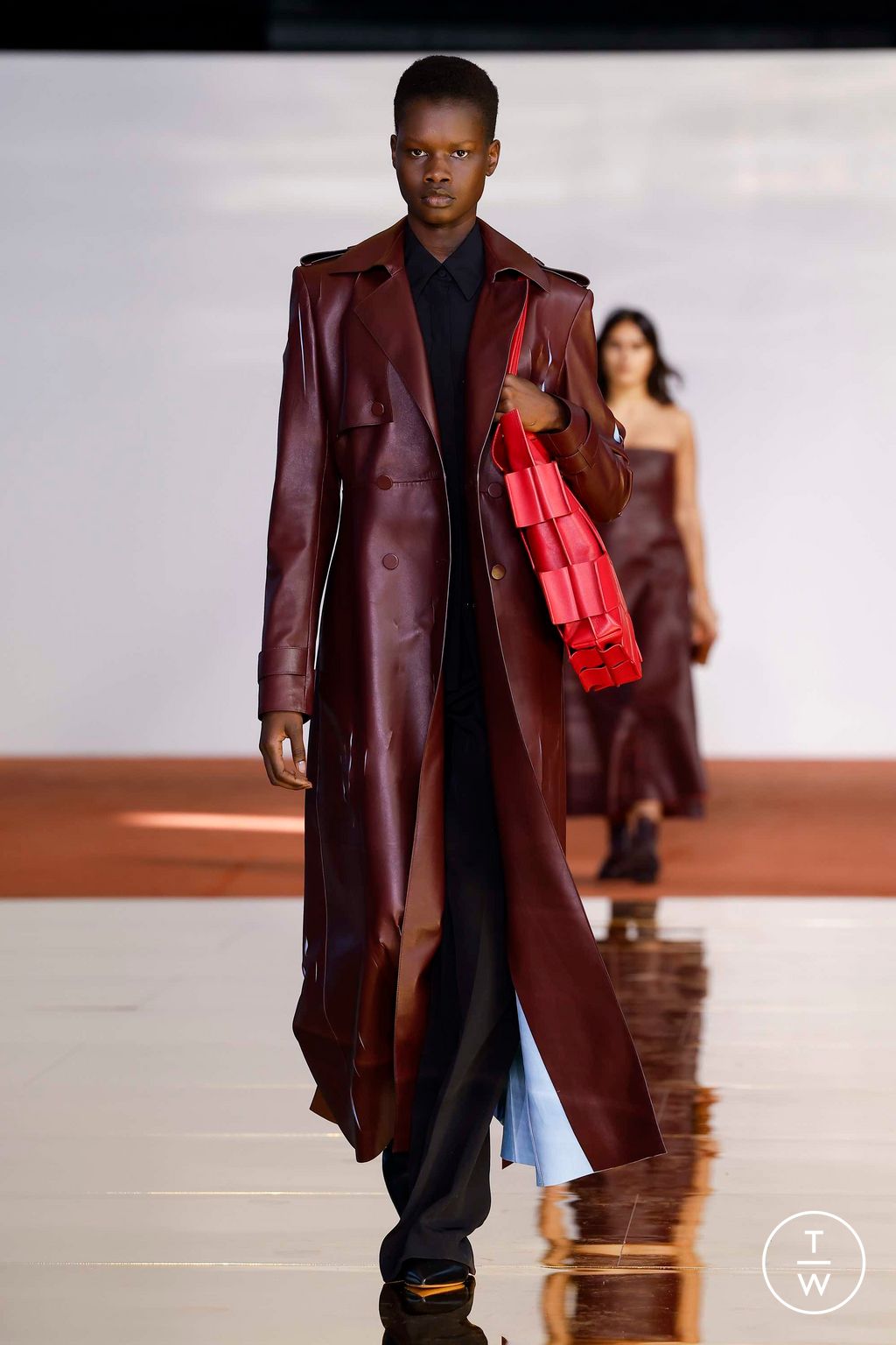 Fashion Week New York Fall/Winter 2023 look 26 from the Gabriela Hearst collection womenswear