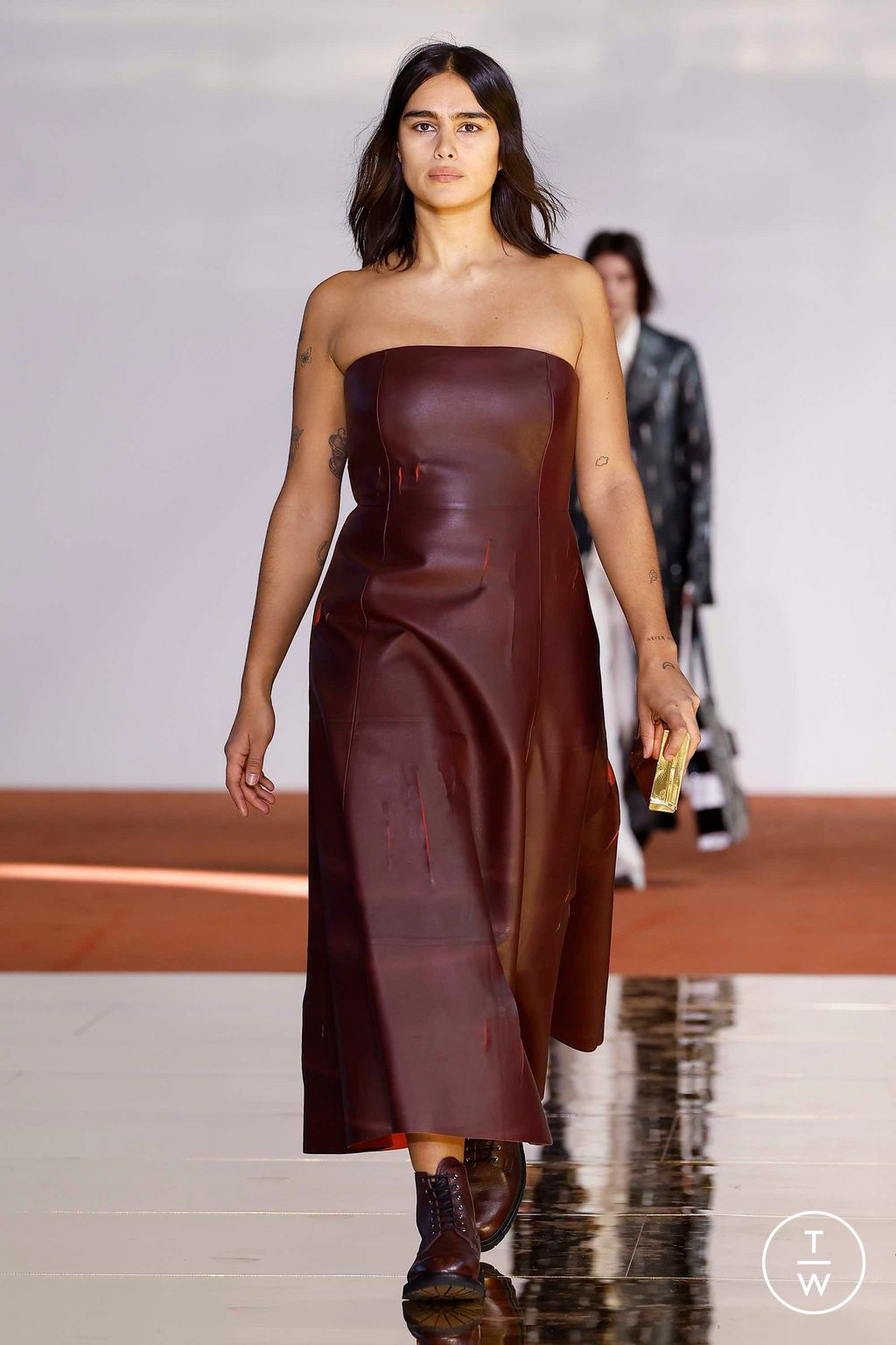Fashion Week New York Fall/Winter 2023 look 27 from the Gabriela Hearst collection womenswear