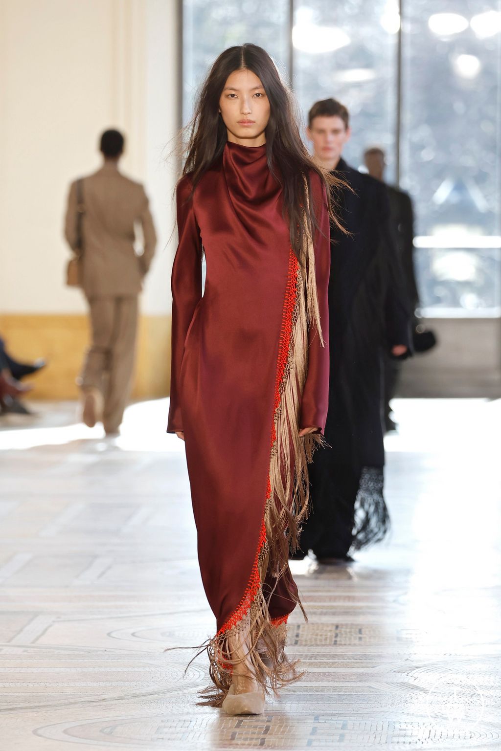 Fashion Week Paris Fall/Winter 2026 look 32 from the Gabriela Hearst collection womenswear