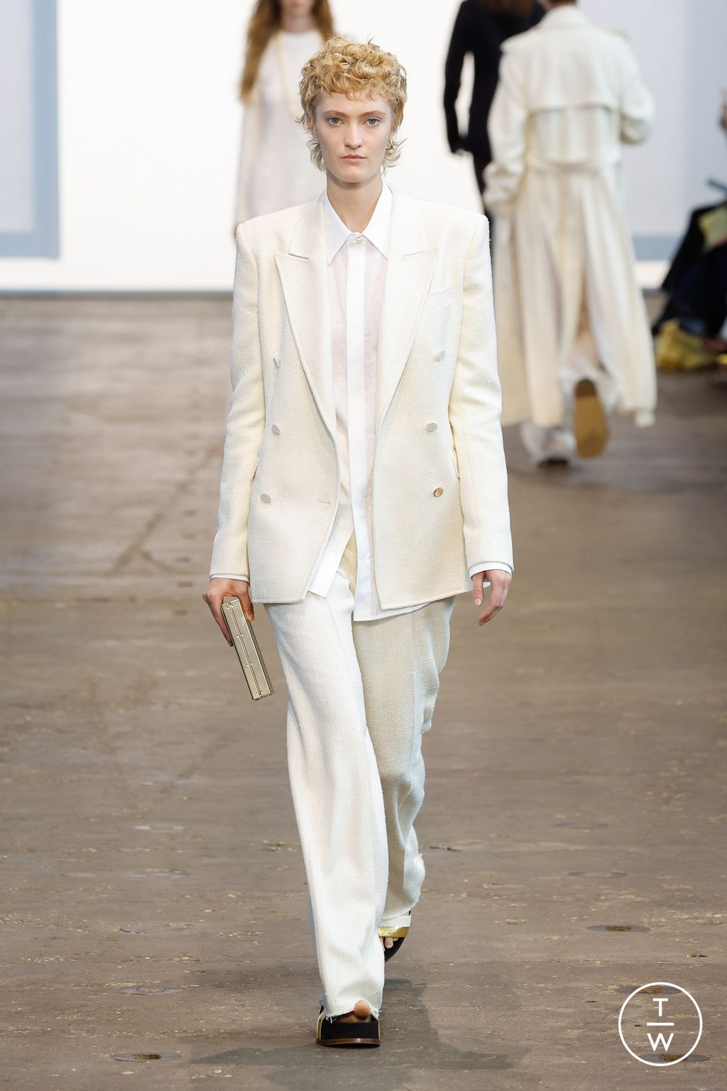 Fashion Week New York Spring/Summer 2024 look 5 from the Gabriela Hearst collection 女装