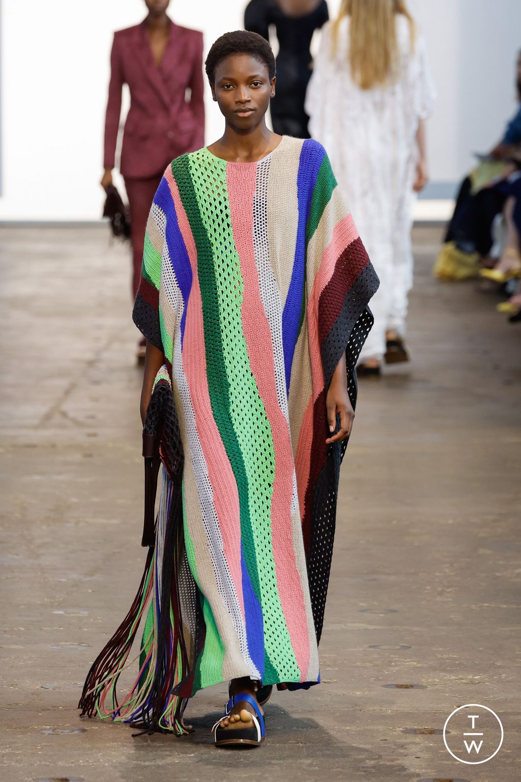 Fashion Week New York Spring/Summer 2024 look 14 from the Gabriela Hearst collection womenswear