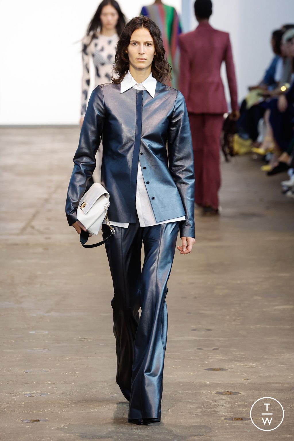 Fashion Week New York Spring/Summer 2024 look 17 from the Gabriela Hearst collection womenswear