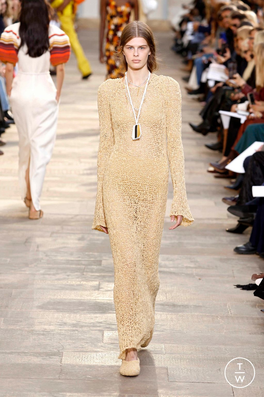 Fashion Week Paris Spring/Summer 2026 look 25 from the Gabriela Hearst collection womenswear