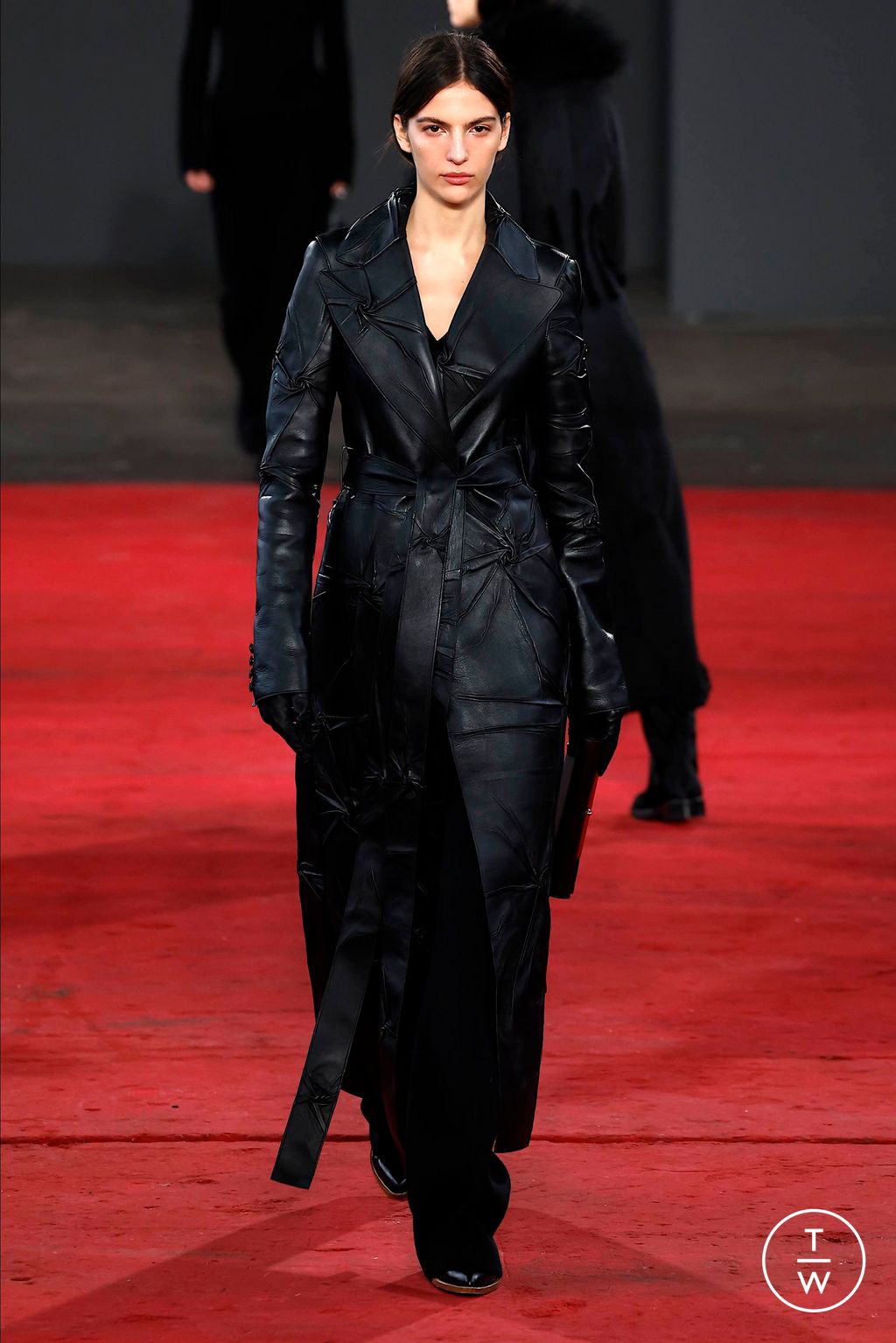 Fashion Week New York Fall/Winter 2024 look 5 from the Gabriela Hearst collection womenswear