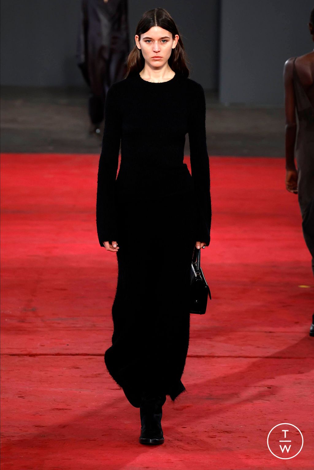 Fashion Week New York Fall/Winter 2024 look 6 de la collection Gabriela Hearst womenswear