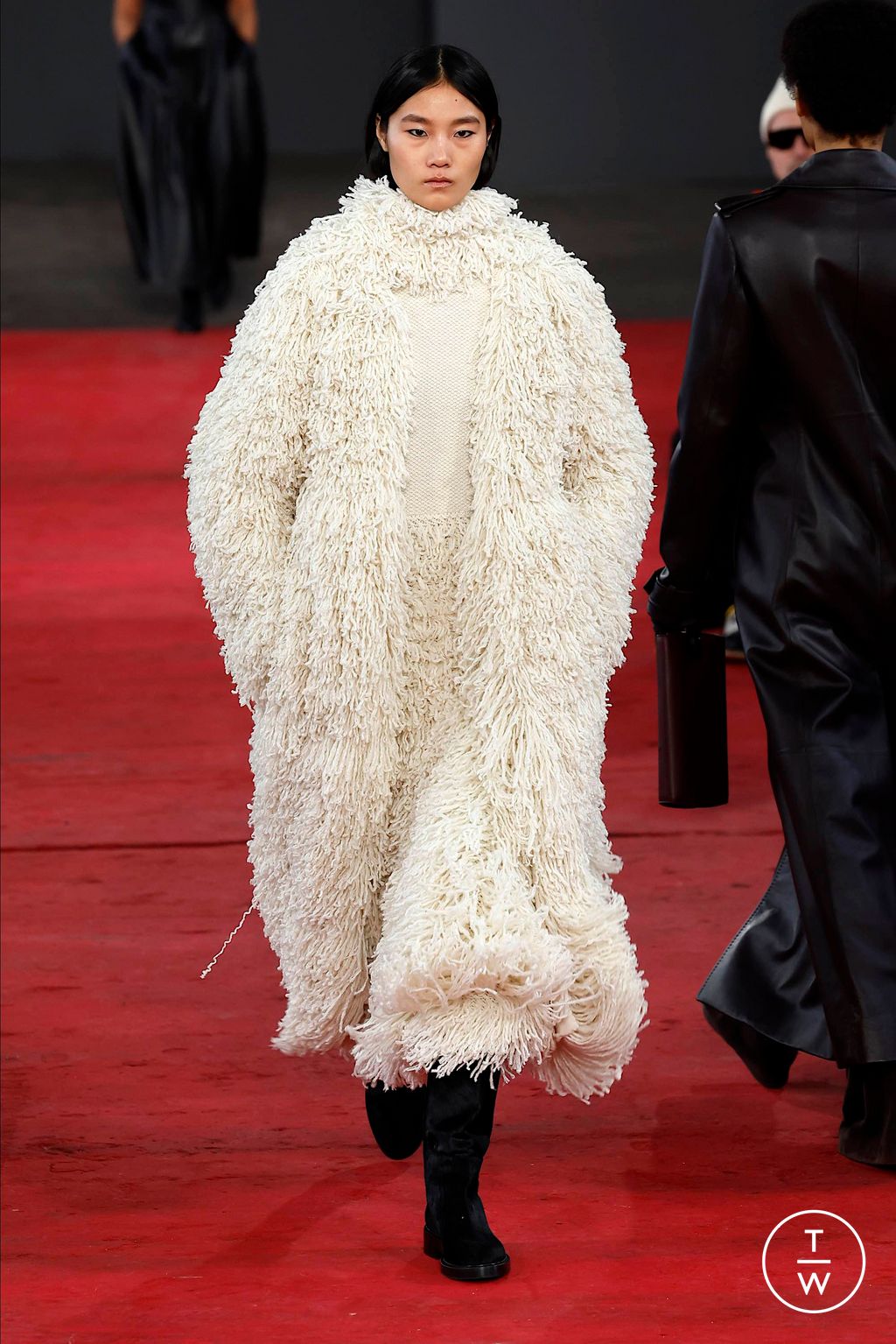Fashion Week New York Fall/Winter 2024 look 11 from the Gabriela Hearst collection womenswear