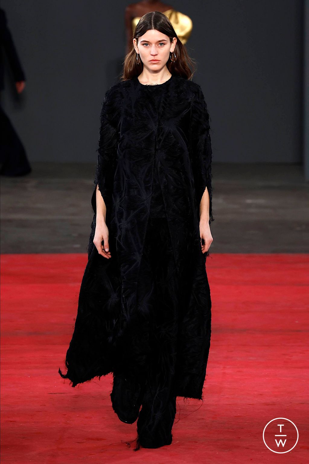 Fashion Week New York Fall/Winter 2024 look 36 from the Gabriela Hearst collection womenswear